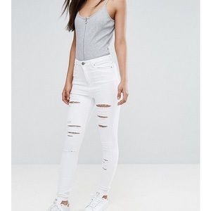 ASOS Tall Ridley High Waist Skinny Jean